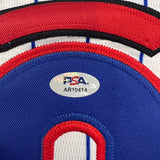 Pat Hughes Signed Jersey PSA Chicago Cubs Autographed