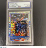 2020-21 Panini Donruss Optic #94 Luguentz Dort Pulsar Prizm signed card PSA