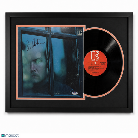 Tom Paxton Signed Tom Paxton #6 Framed Vinyl Album PSA Autographed