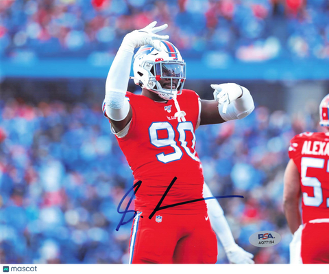 Shaq Lawson Buffalo Bills Signed 8x10 Photo
