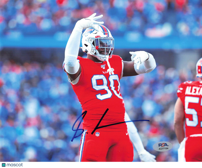 Shaq Lawson Buffalo Bills Signed 8x10 Photo