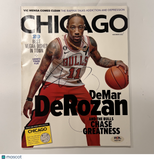 DeMar DeRozan Signed Basketball Magazine PSA Autographed