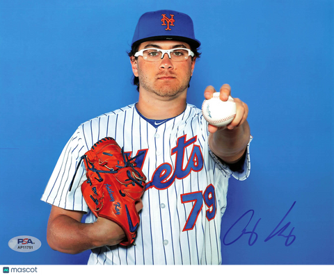 Anthony Kay New York Mets Signed 8x10 Photo PSA