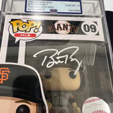 Buster Posey Signed Baseball #09 Funko Pop PSA Encapsulated Autographed