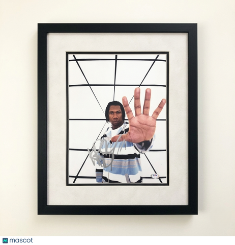 KRS-One Signed 11x14 Custom Framed Photo PSA Autographed Rapper