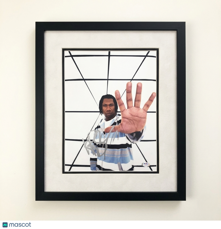 KRS-One Signed 11x14 Framed Display Photo PSA Autographed Rapper
