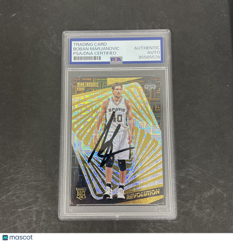 Boban Marjanovic 2015-16 Panini Revolution Basketball#116 Signed Card PSA Auth