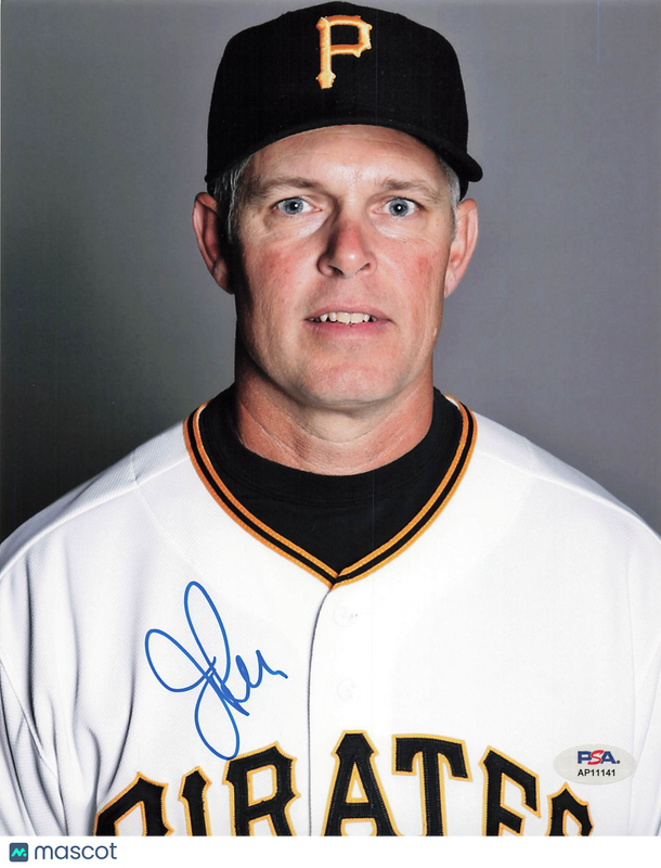 Jay Bell Pittsburgh Pirates Signed 8x10 Photo PSA