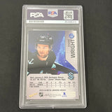 2023-24 Skybox #57 Shane Wright Metal Universe Hockey signed card PSA