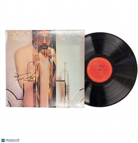 Wynton Marsalis Signed Think of One Viny Album PSA Autographed