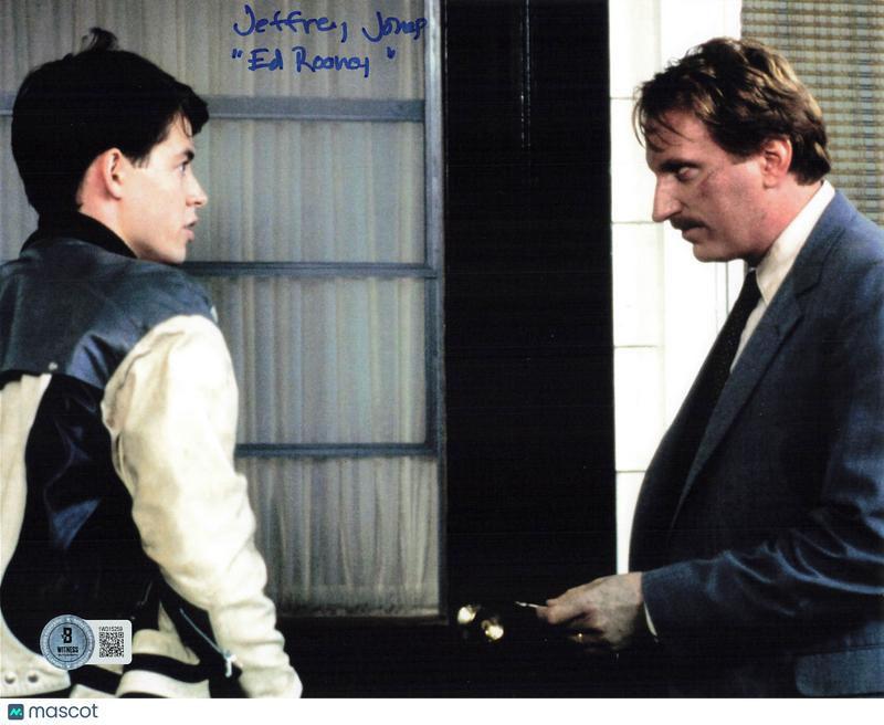 Jeffrey Jones Signed 8x10 Photo BAS Autographed Ferris Bueller's Day Off