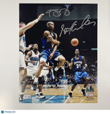 Stephon Marbury Kevin Garnett Signed 11x14 Photo BAS Timberwolves