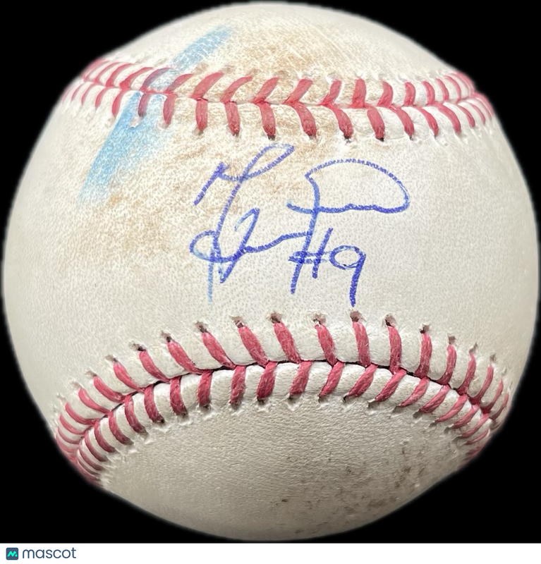 Manny Pina Signed Baseball MLB PSA