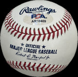 Otto Kemp Signed MLB Baseball PSA Los Angeles Dodgers