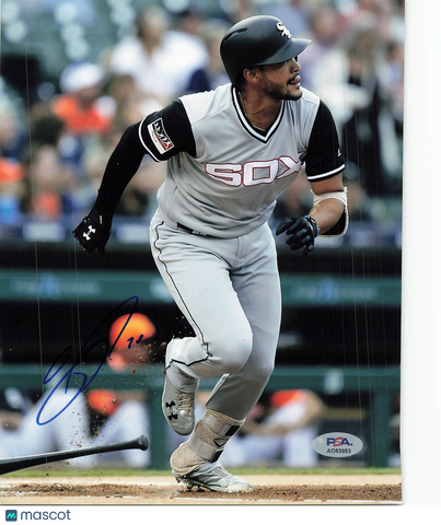 Jose Rondon Chicago White Sox Signed 8x10 Photo PSA