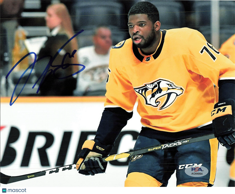 P.K. Subban Buffalo Sabres Signed 8x10 Photo