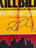 Quentin Tarantino signed Movie Poster Framed PSA Kill Bill