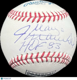 Juan Marichal San Francisco Giants Signed Baseball MLB PSA