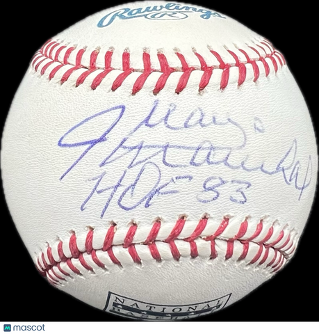 Juan Marichal San Francisco Giants Signed Baseball MLB PSA