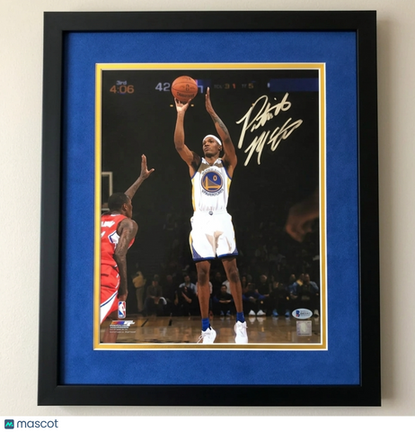 Patrick McCaw Golden State Warriors Signed 11x14 Custom Framed Photo BAS
