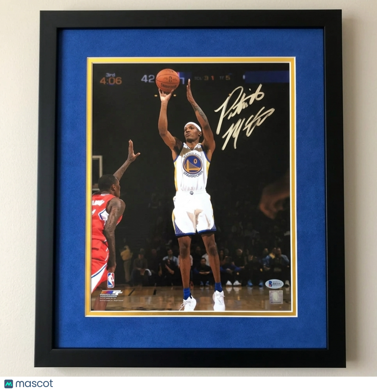 Patrick McCaw Golden State Warriors Signed 11x14 Custom Framed Photo BAS