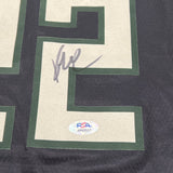 Khris Middleton Signed Jersey PSA Milwaukee Bucks Autographed