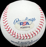 Joe Torre Signed Baseball MLB PSA