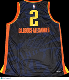 Shai Gilgeous-Alexander Signed Jersey PSA Oklahoma City Thunder Autographed