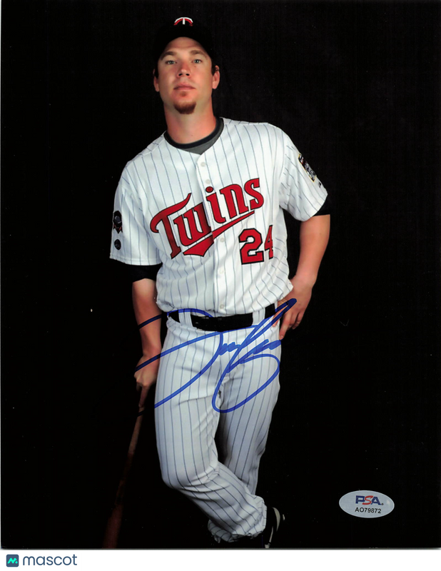 Joe Crede Minnesota Twins Signed 8x10 Photo PSA