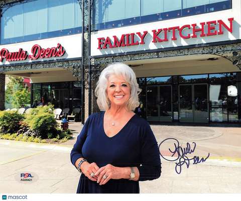 Paula Deen Signed 8x10 Photo PSA Autographed