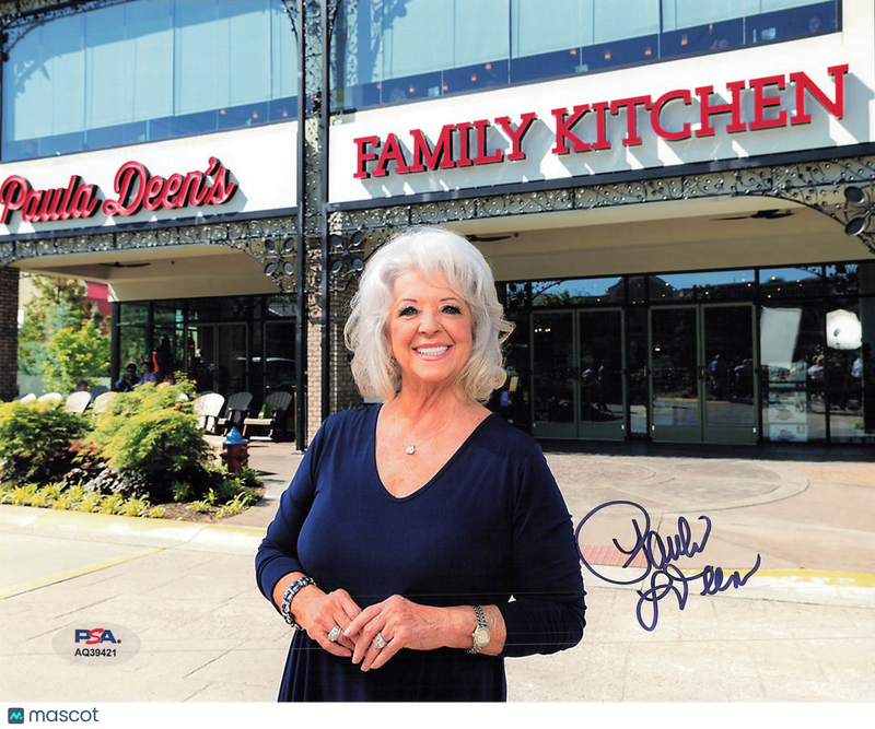 Paula Deen Signed 8x10 Photo PSA Autographed