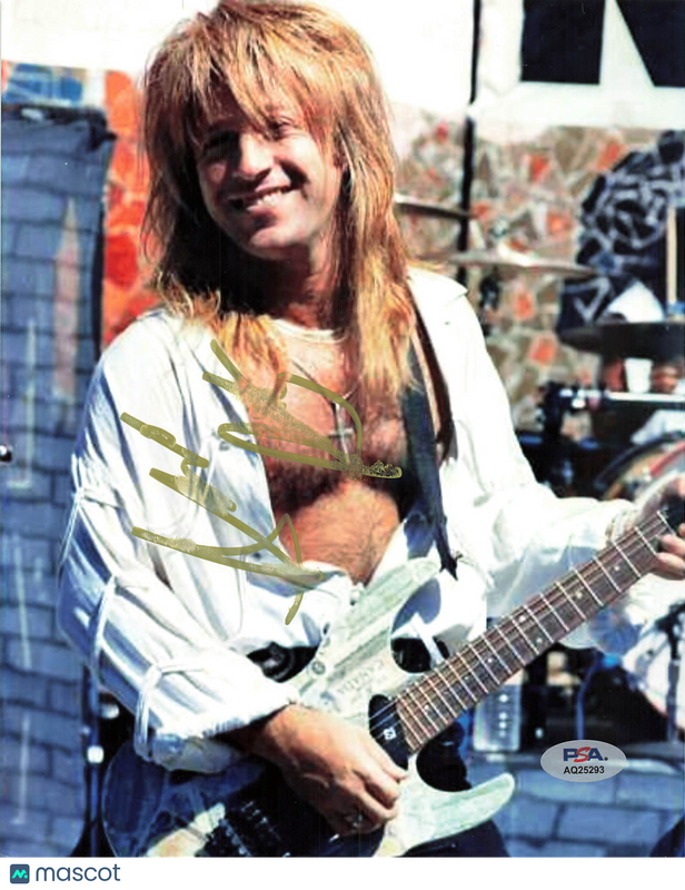 Aldo Nova Signed 8x10 Photo PSA Autographed