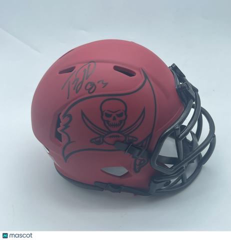 Tez Johnson Signed Mini Helmet PSA Autographed Tampa Bay Buccaneers