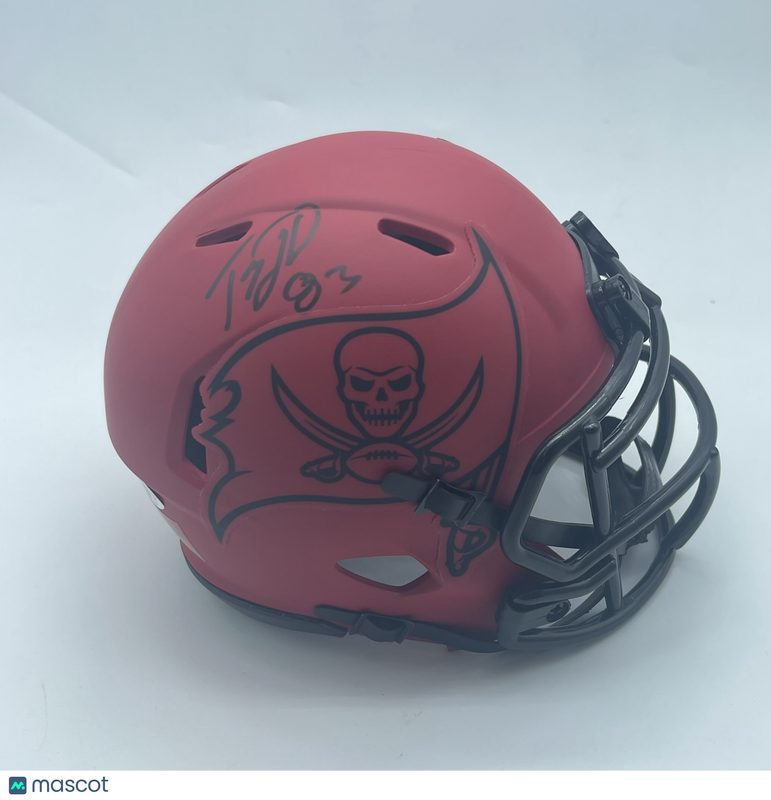 Tez Johnson Signed Mini Helmet PSA Autographed Tampa Bay Buccaneers