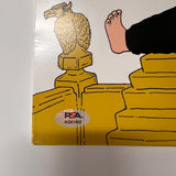 Action Bronson Signed Mr. Wonderful Vinyl Album PSA
