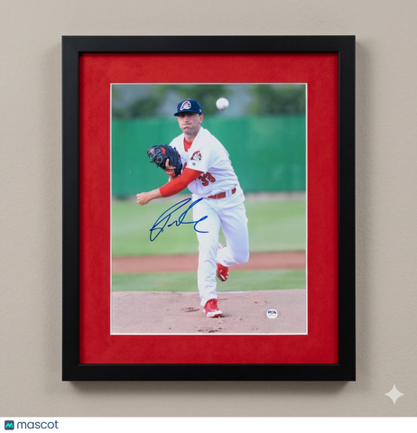 Rob Kaminsky St. Louis Cardinals Signed 11x14 Custom Framed Photo PSA