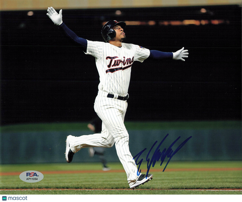 Eduardo Escobar Minnesota Twins Signed 8x10 Photo PSA