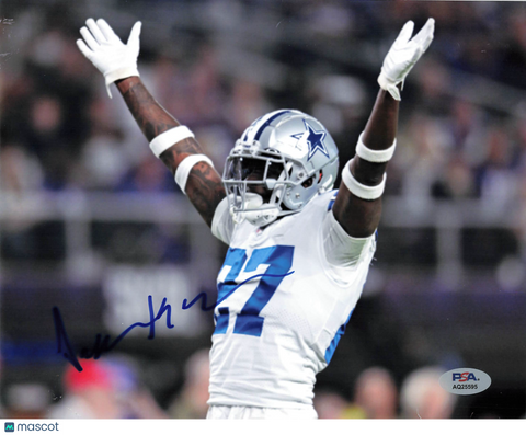 Jayron Kearse Signed Dallas Cowboys Football 8x10 PHoto PSA Autographed
