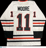 Oliver Moore Signed Jersey PSA Chicago Blackhawks Autographed