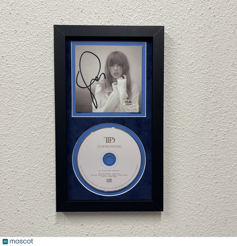Taylor Swift signed The Tortured Poets Department (TTPD) Framed CD Album PSA