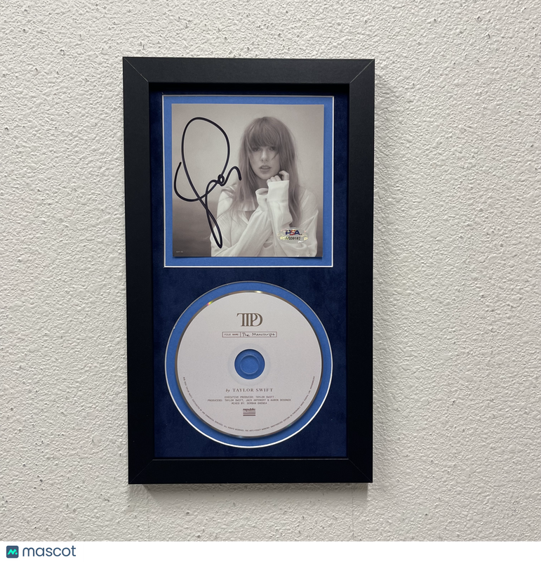 Taylor Swift signed The Tortured Poets Department (TTPD) Framed CD Album PSA