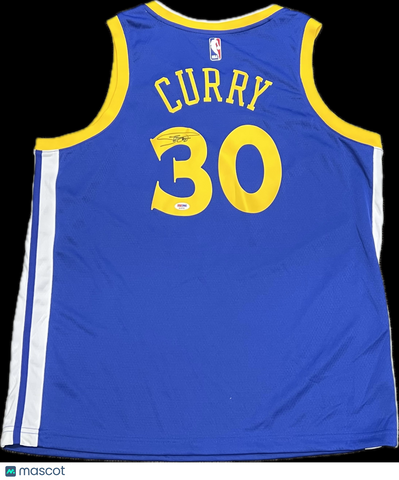 Stephen Curry signed jersey PSA/DNA Auto Grade 10 Autographed WARRIORS