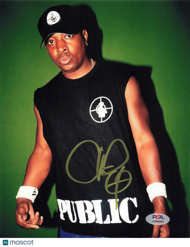 Chuck D signed 8x10 Photo PSA Autographed