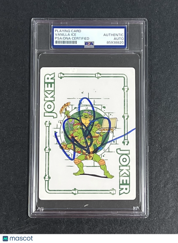 2022 Viacom Overseas Holdings C.V Vanilla Ice  Signed Card Auto PSA Slabbed