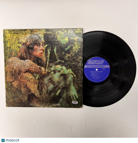 John Mayall Signed Blues from Laurel Canyon Vinyl Album PSA Auth
