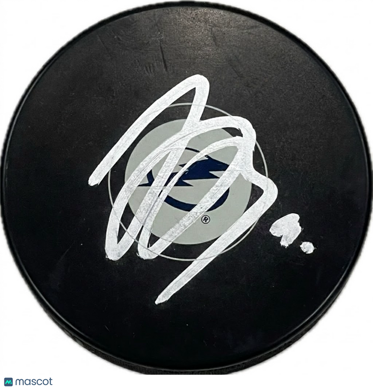 Janis Moser Signed Hockey Puck PSA Autographed