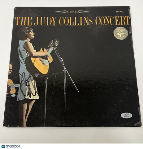 Judy Collins Signed Vinyl Cover PSA/DNA Autographed Music