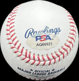 Ken Burns Signed Baseball MLB PSA