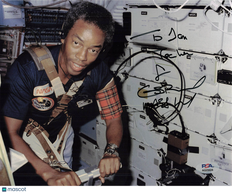 Guion Bluford Signed 8x10 Photo PSA Autographed