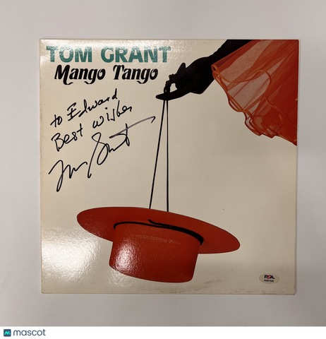 Tom Grant Signed Mango Tango Vinyl Album PSA Autographed